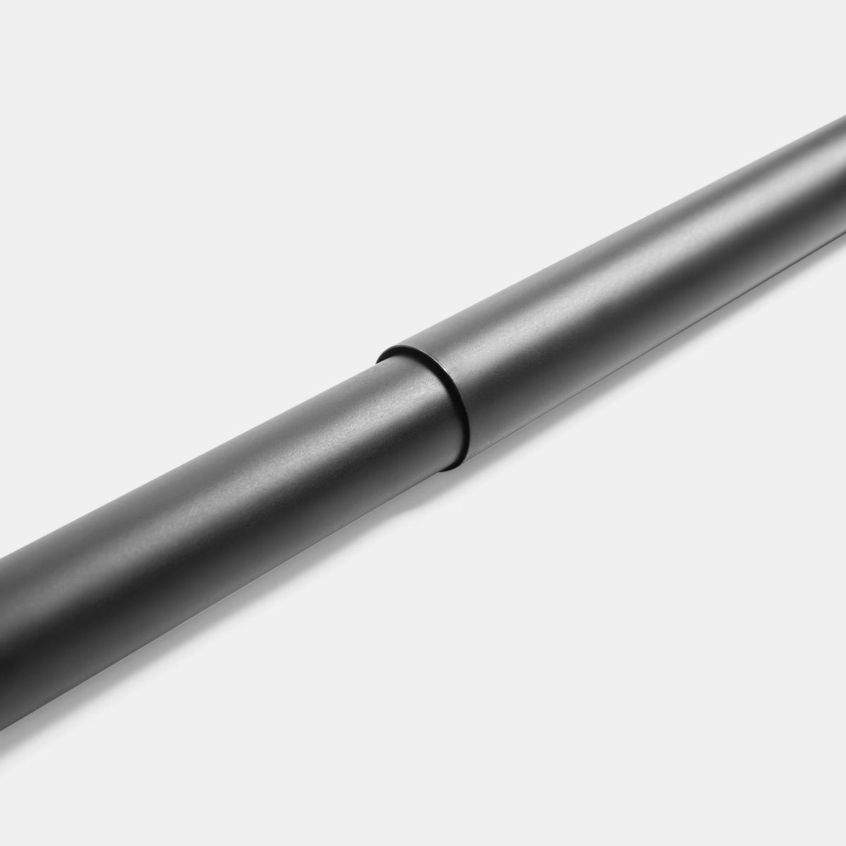 OHS 70-120cm Curtain Pole Extendable Metal 16mm Ball Trumpet Twist Finnials