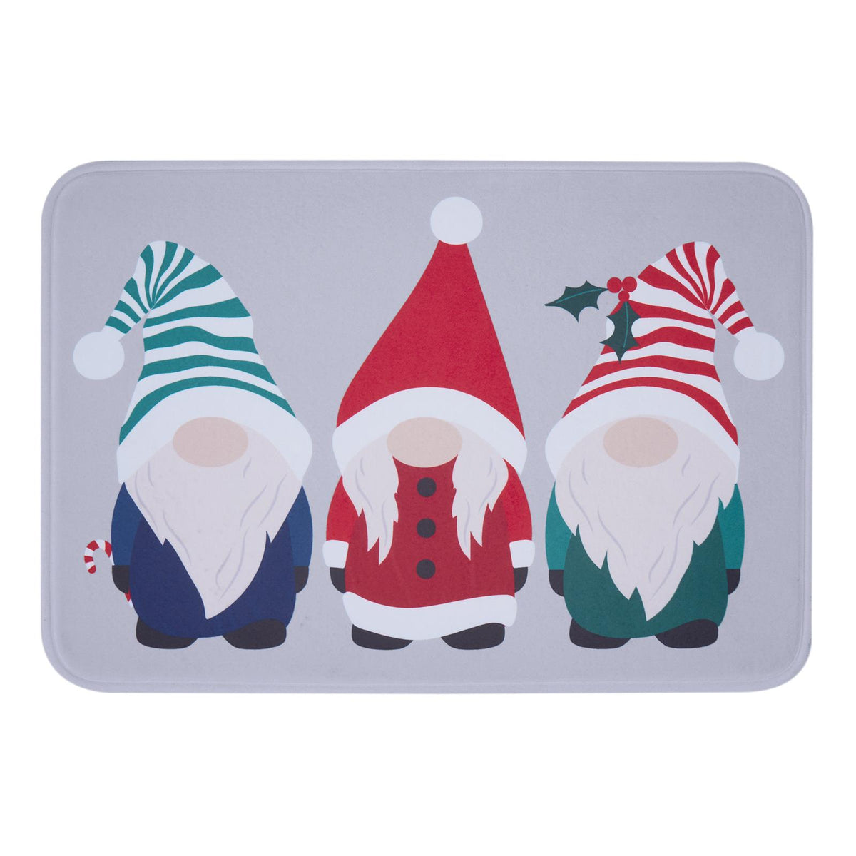 OHS Print Doormat Runner Xmas Festive Decorative Hallway Rug Kitchen Floor Mat
