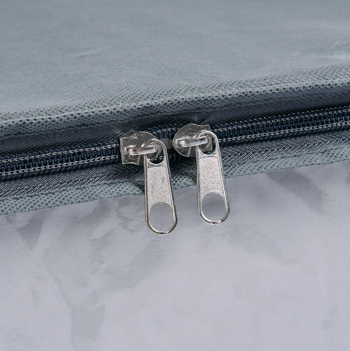 Large Underbed Storage Bags 2 Pack Clothes Shoes Organiser Folding Zipped Cube