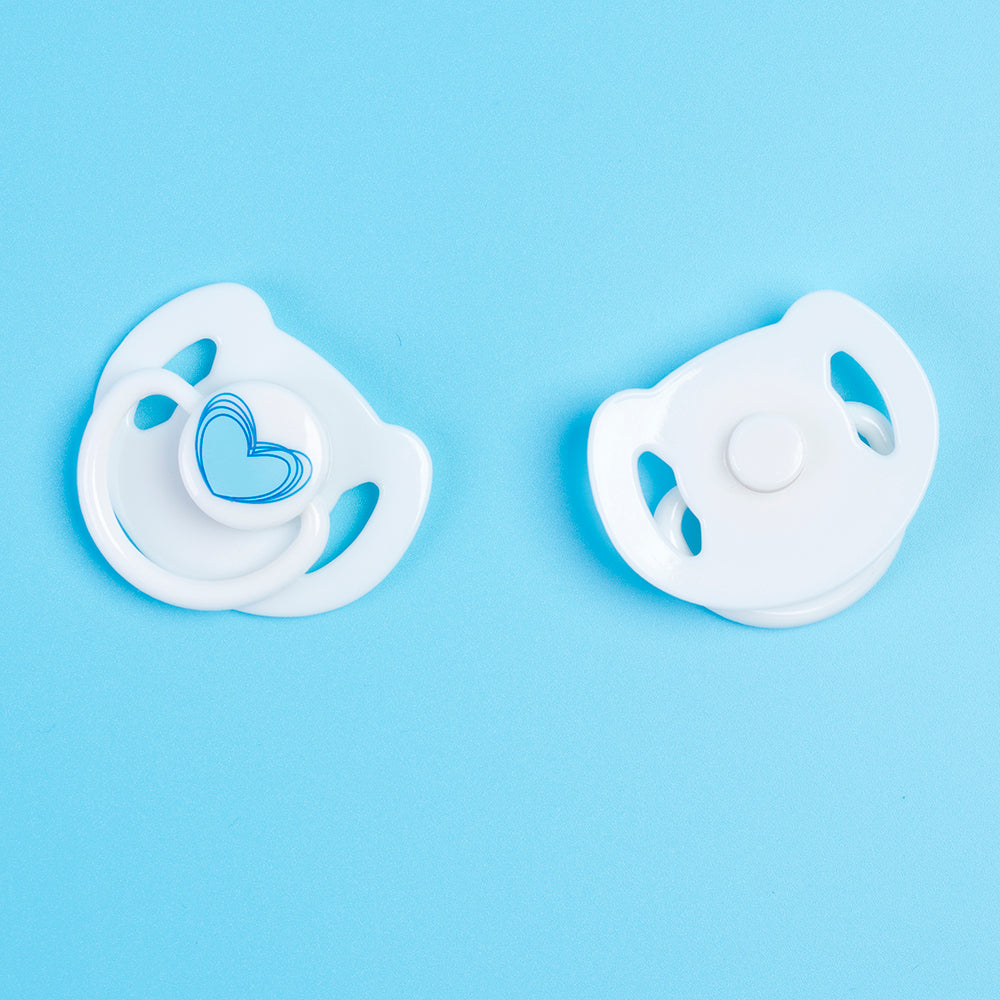 3PC Magnetic Dummy Pacifier for Reborn Baby Dolls DIY Supply Accessory Kids Gift