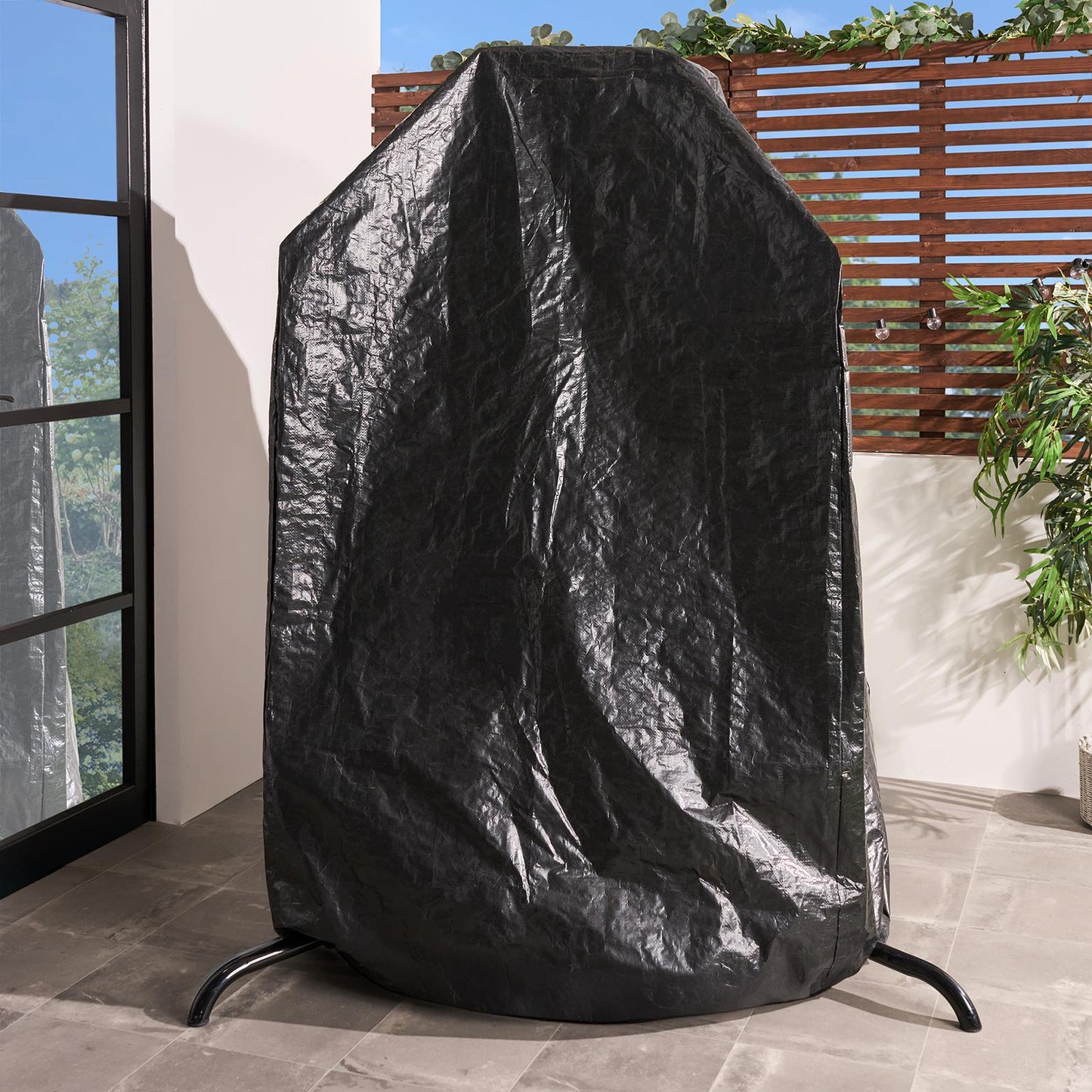 OHS Egg Chair Cover Outdoor Garden with Drawstring Plastic Heavy Duty