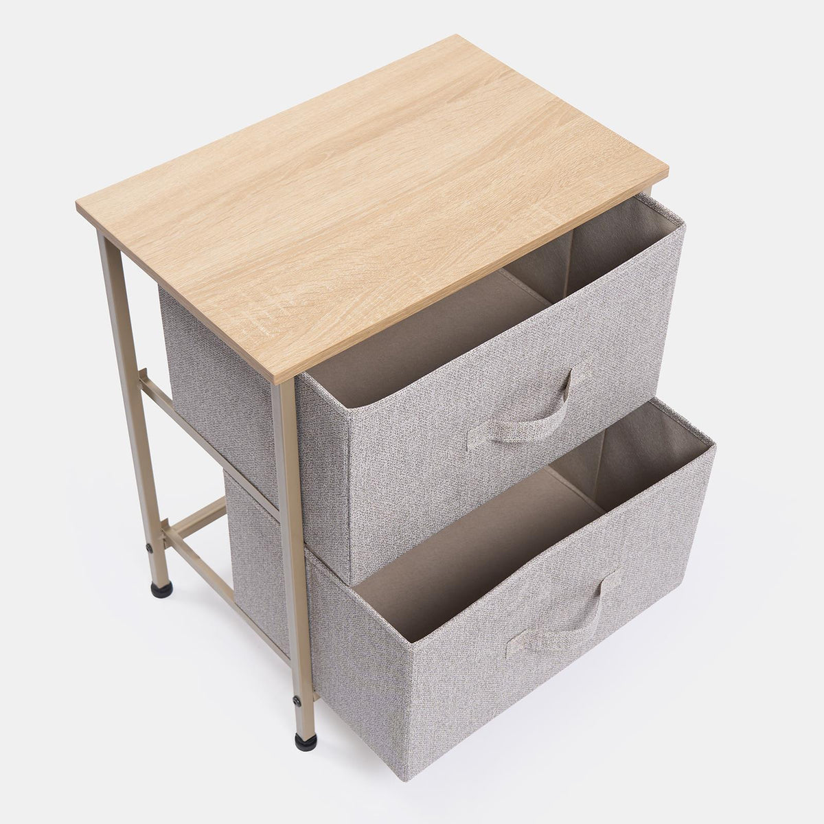 OHS Fabric Cabinet Bedside 2/3/4/5/6 Drawers Storage Unit Clothes Home Organiser