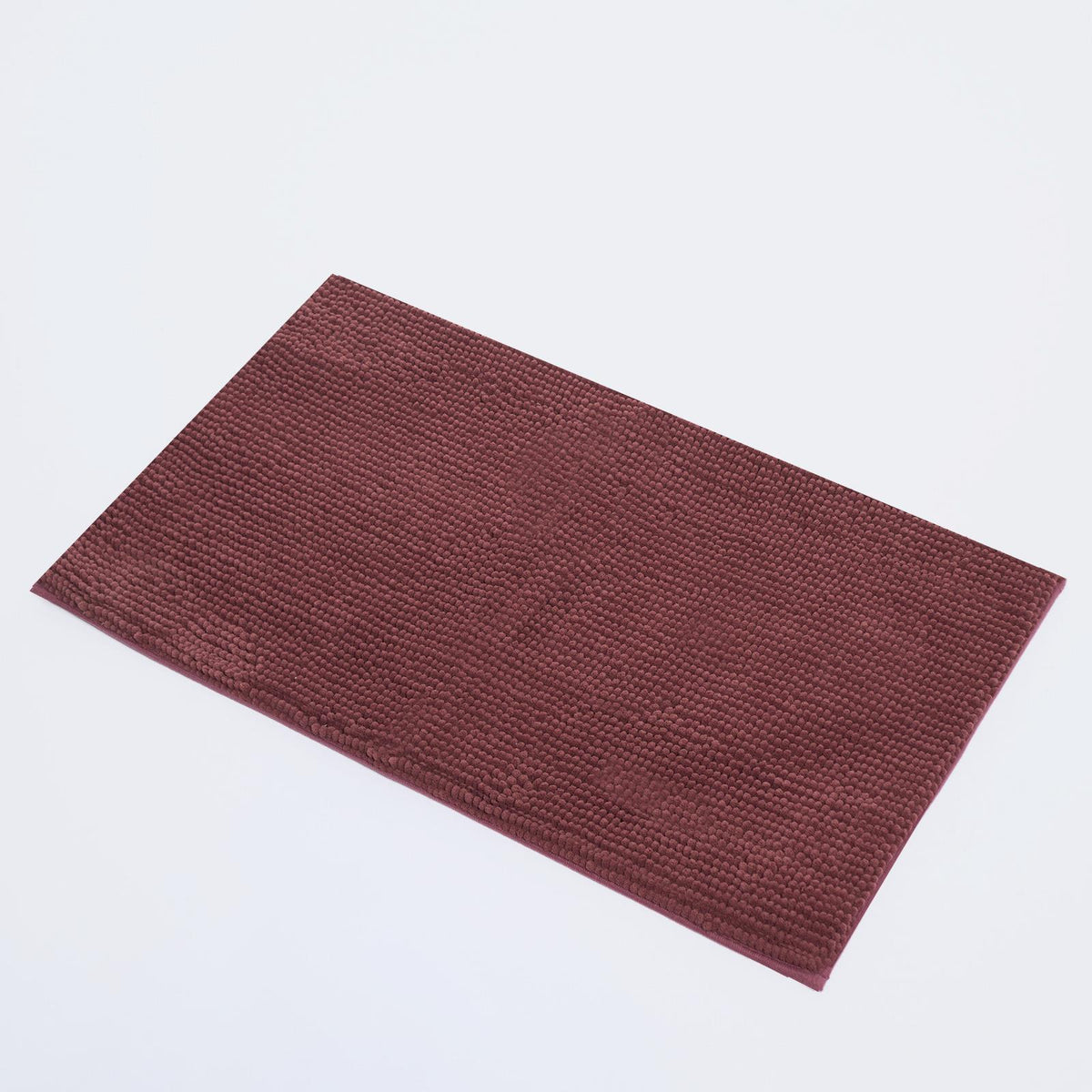Brentfords Noodle Bath Mat Non Slip Shower Soft Highly Absorbent Chenille Shaggy