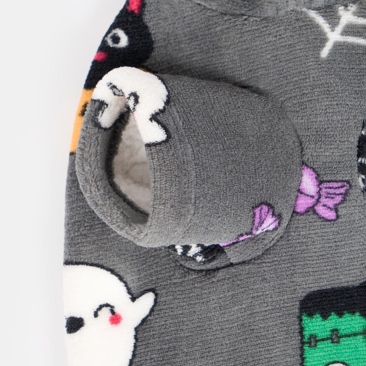 OHS Dog Hoodie Blanket Halloween Winter Warm Sherpa Fleece Soft Jumper Puppy