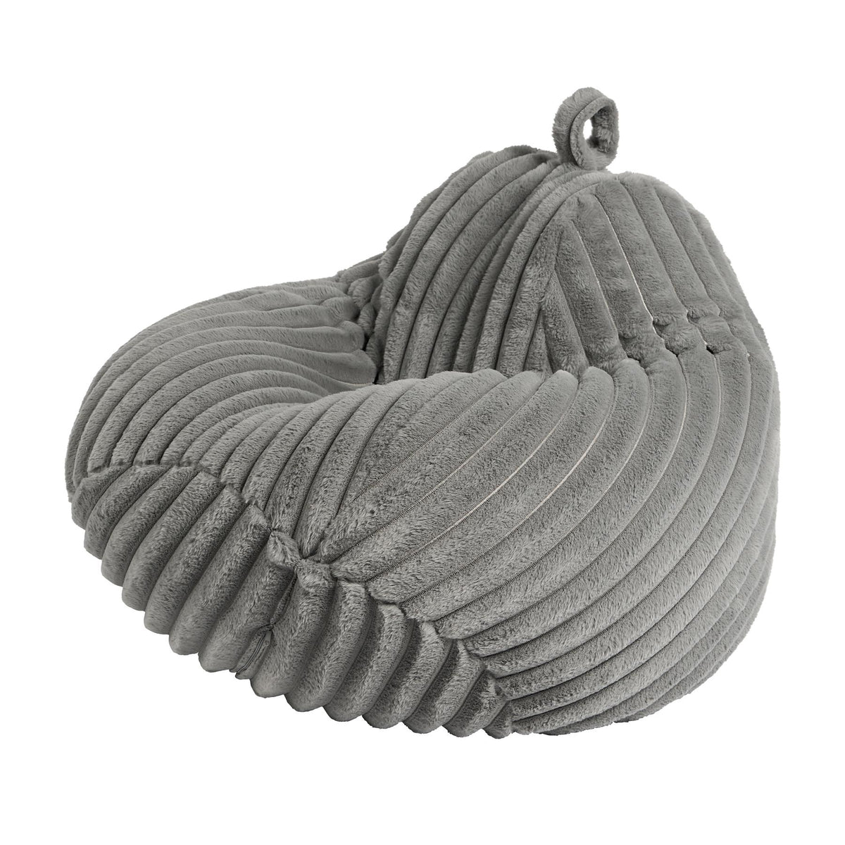 OHS Ribbed Bean Bag Chair Adult Gaming Beanbags with Filling Cosy Couch