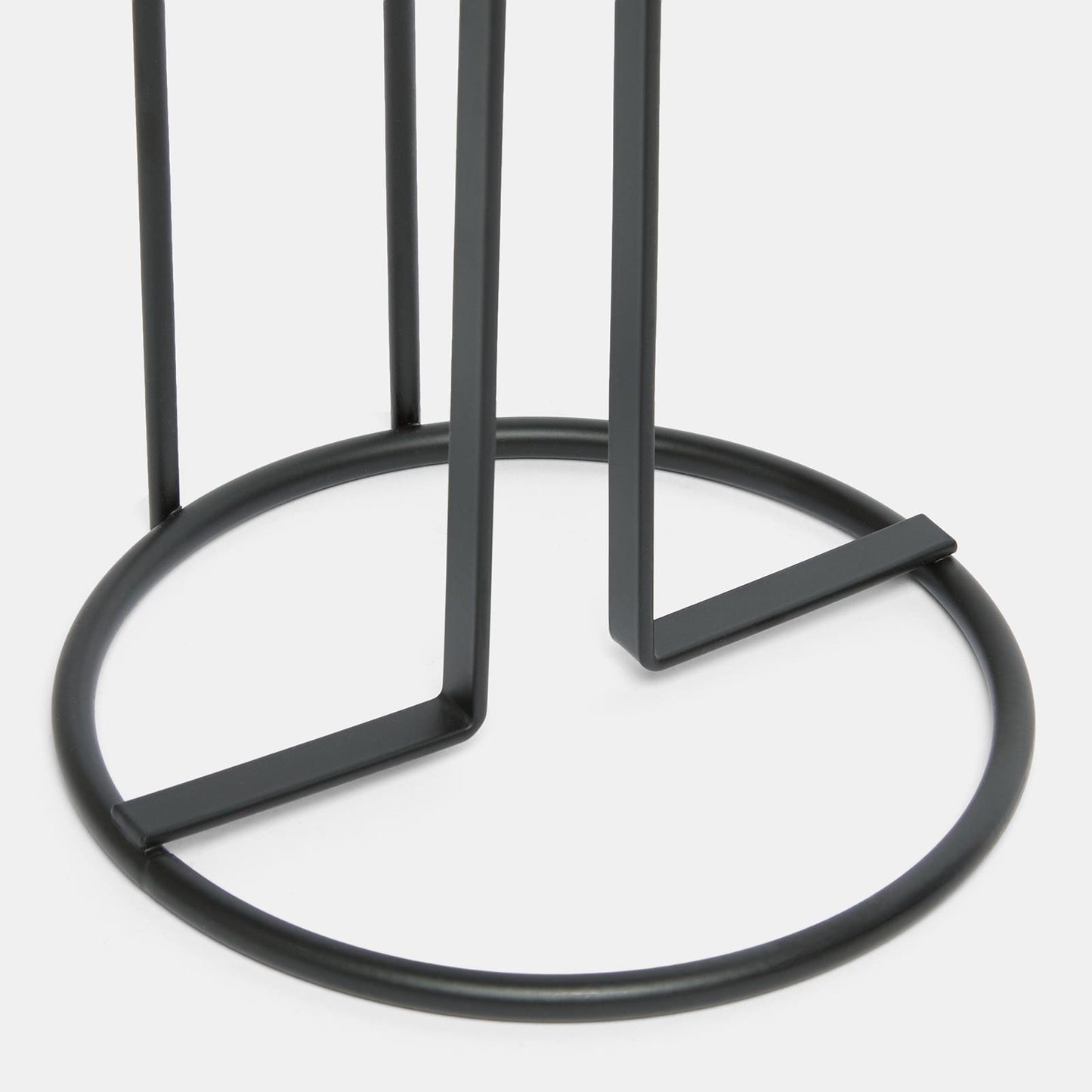 OHS Metal Toilet Roll Holder Freestanding Bathroom Storage Organiser