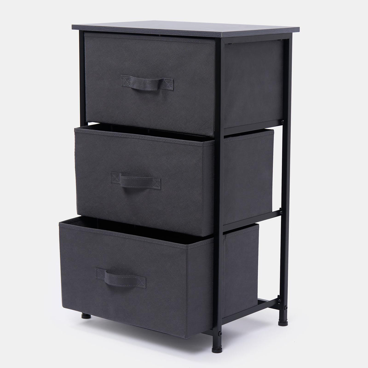 OHS Fabric Cabinet Bedside 2/3/4/5/6 Drawers Storage Unit Clothes Home Organiser