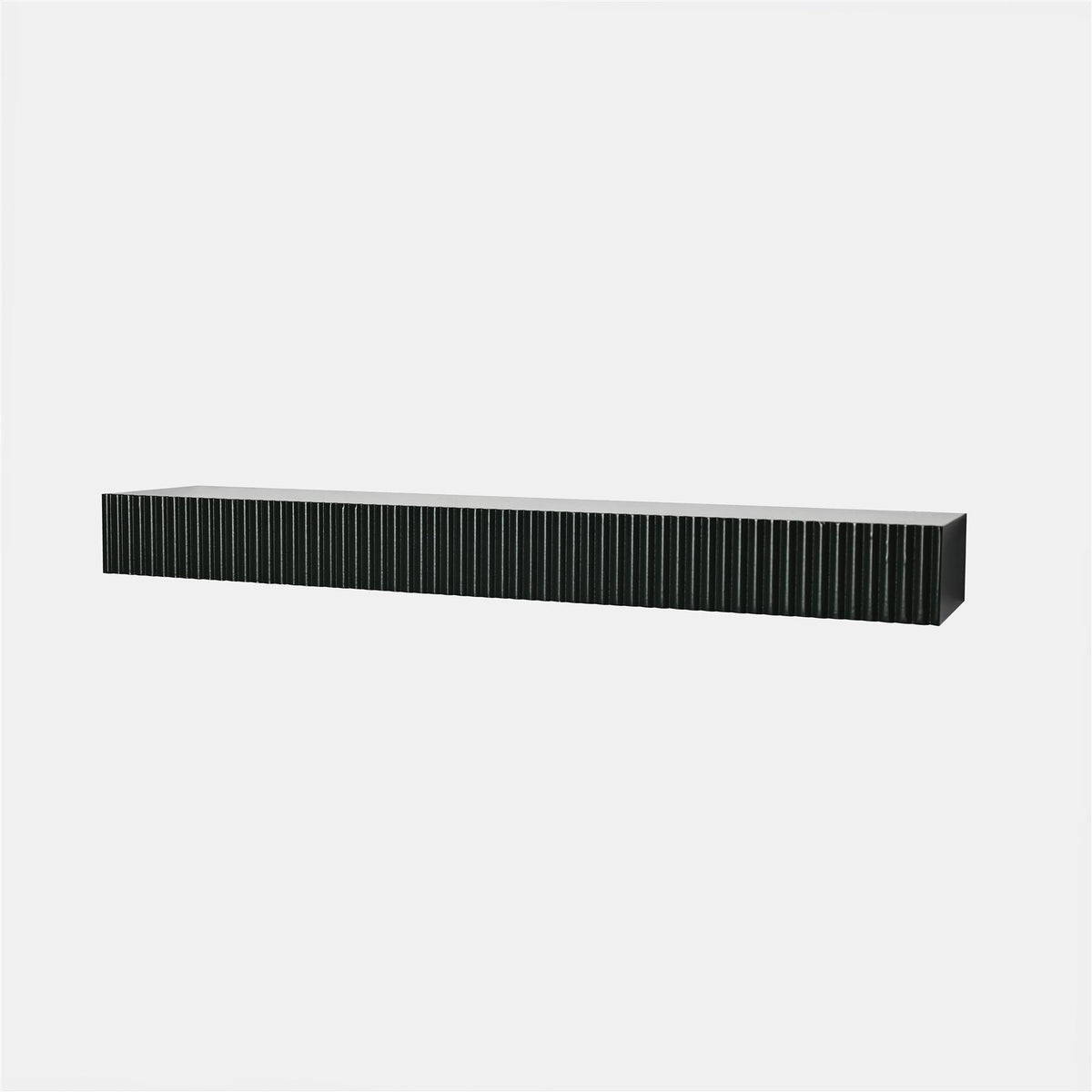 OHS Ribbed Floating Shelf Wall Storage Organiser Home Living Room Decor