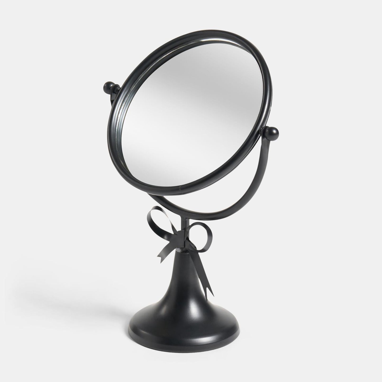 OHS Bow Swing Mirror Countertop Free Standing Pedestal Vanity Mirrors