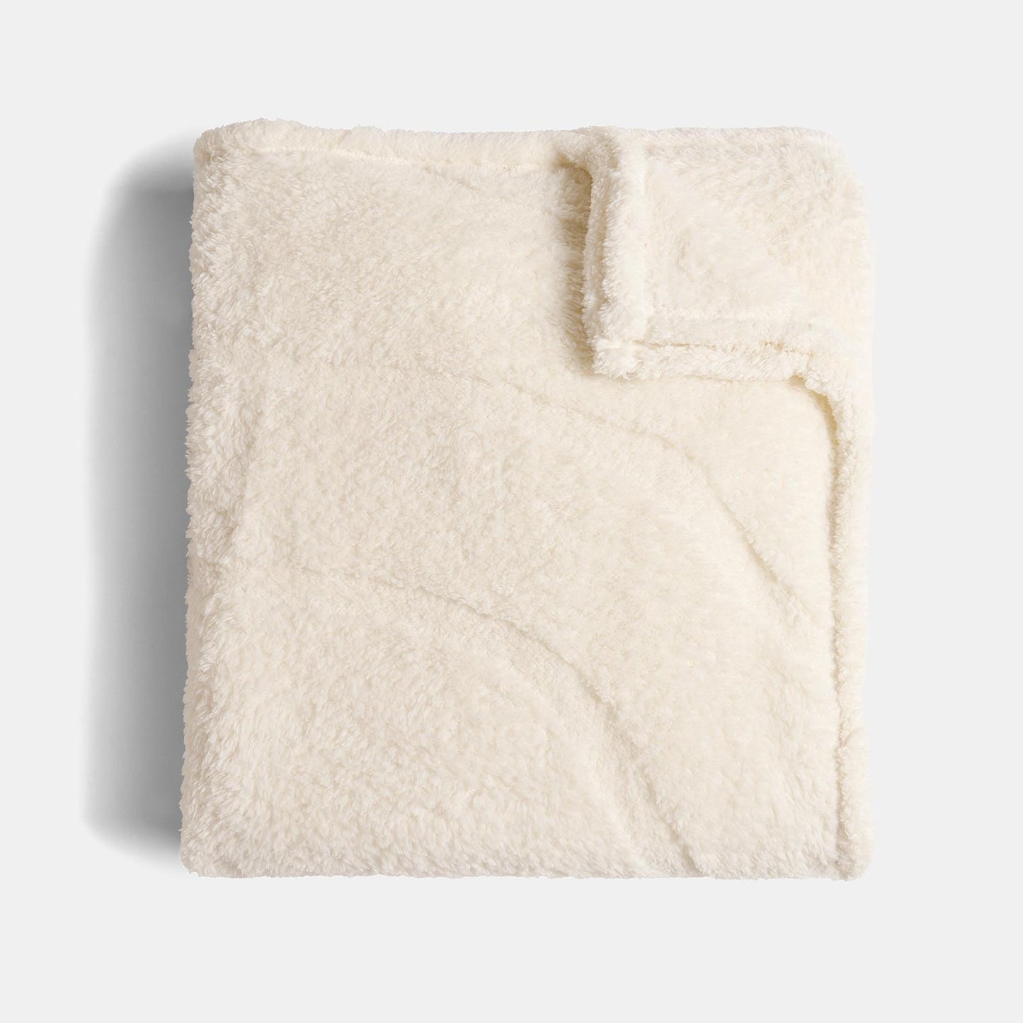 OHS Tufted Contour Throw Teddy Fleece Blanket Winter Soft Warm Bedspread