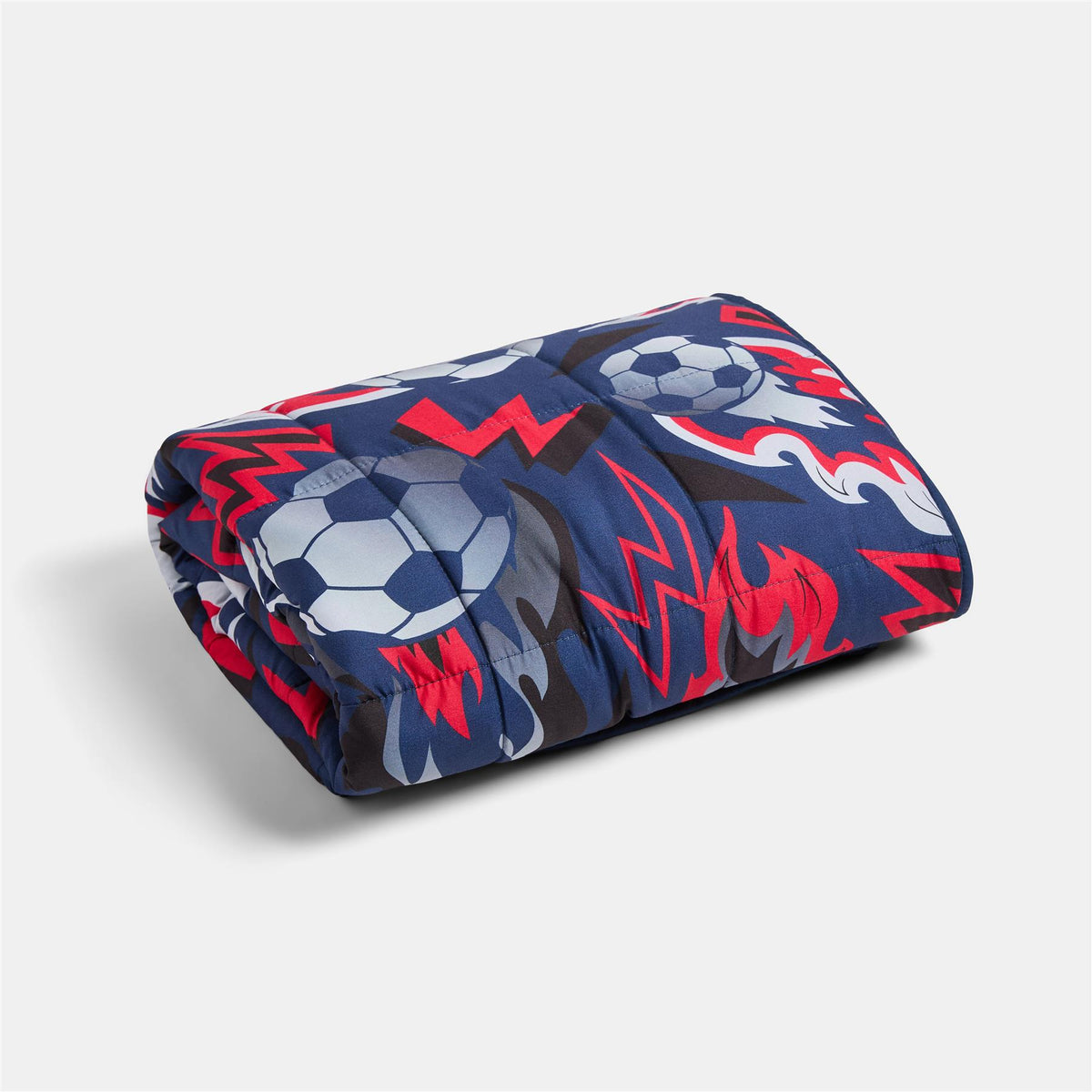 OHS Kids Teddy Fleece Weighted Blanket Printed Sleep Therapy Anxiety Throw