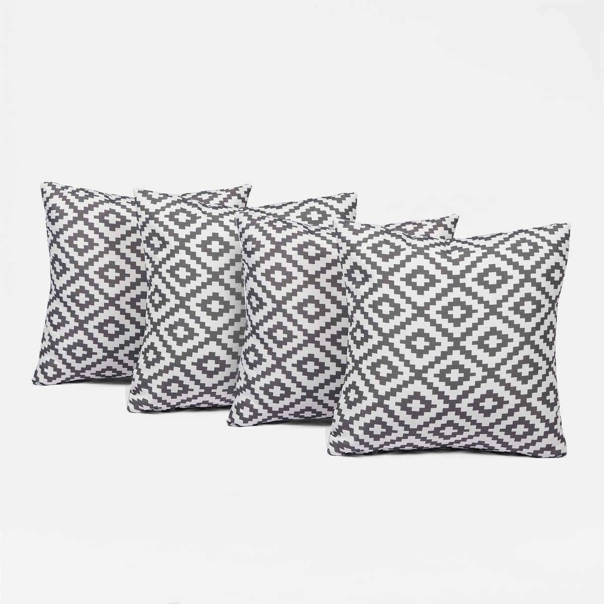 OHS Print Outdoor Cushion Covers Garden Water Resistant Filled Inserts Seat Set