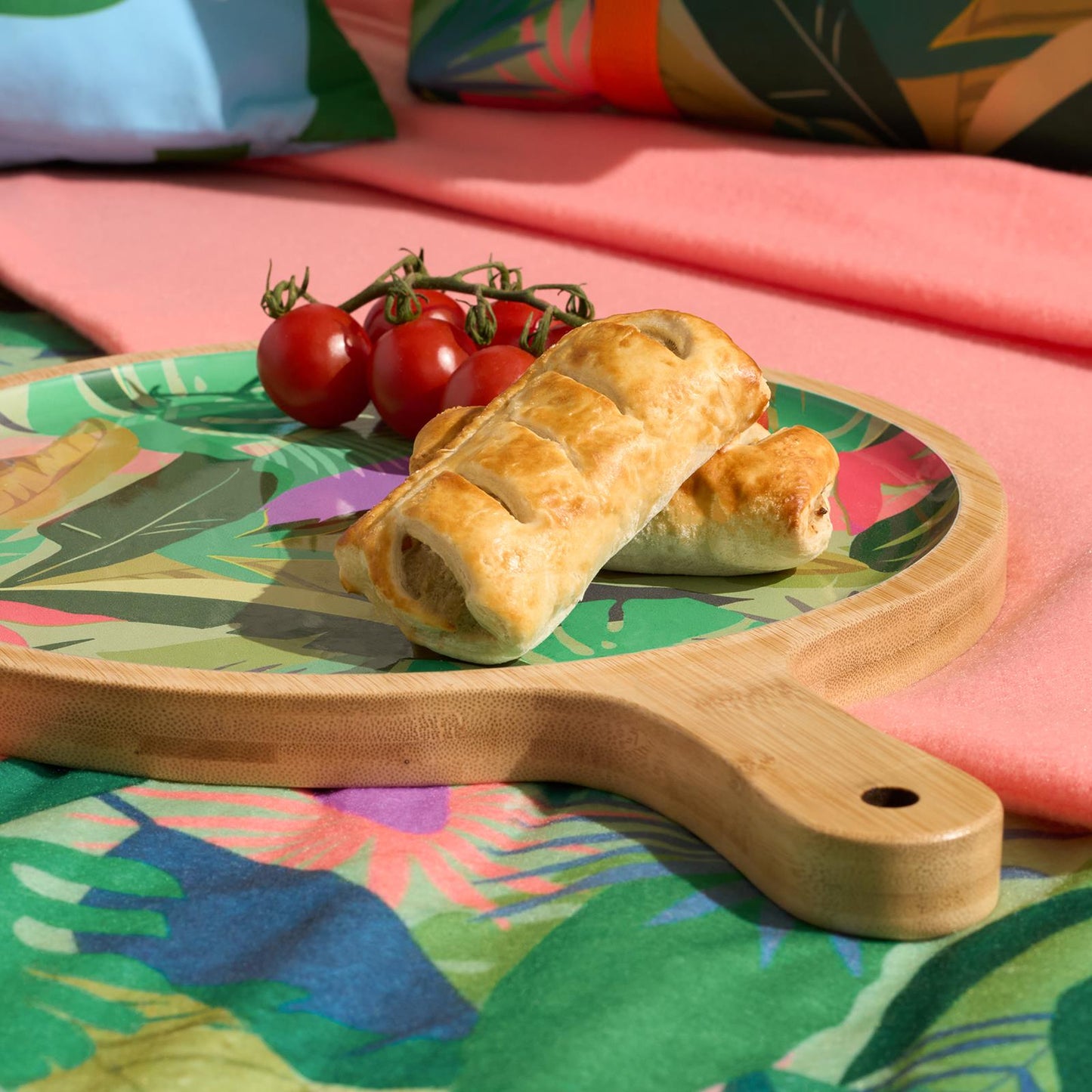 OHS Printed Picnicware Wine Cooler OR Picnic Blanket OR Bag Plates Bowls Glasses