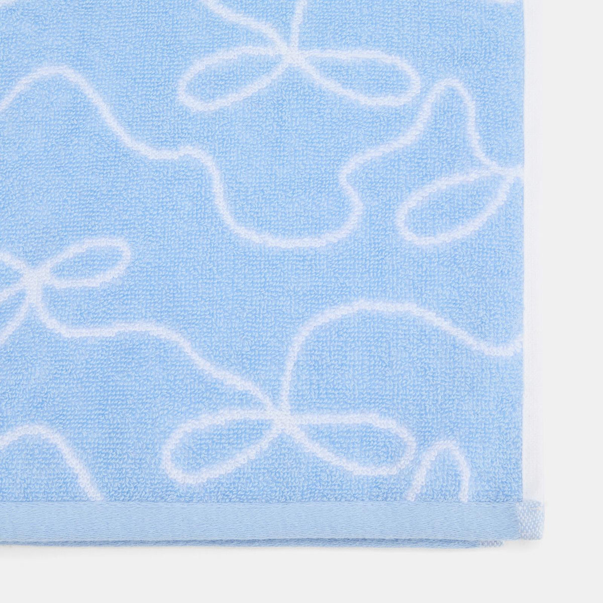 OHS Bows Towels 100% Premium Cotton Highly Absorbent Hand Bath Towel Sheet