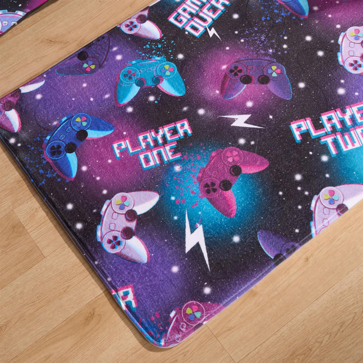 Kids Rug Supersoft Washable Gaming Rugs Bedroom Living Room Non Slip Carpet Mat