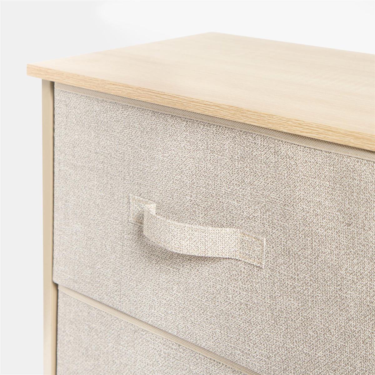 OHS Fabric Cabinet Bedside 2/3/4/5/6 Drawers Storage Unit Clothes Home Organiser
