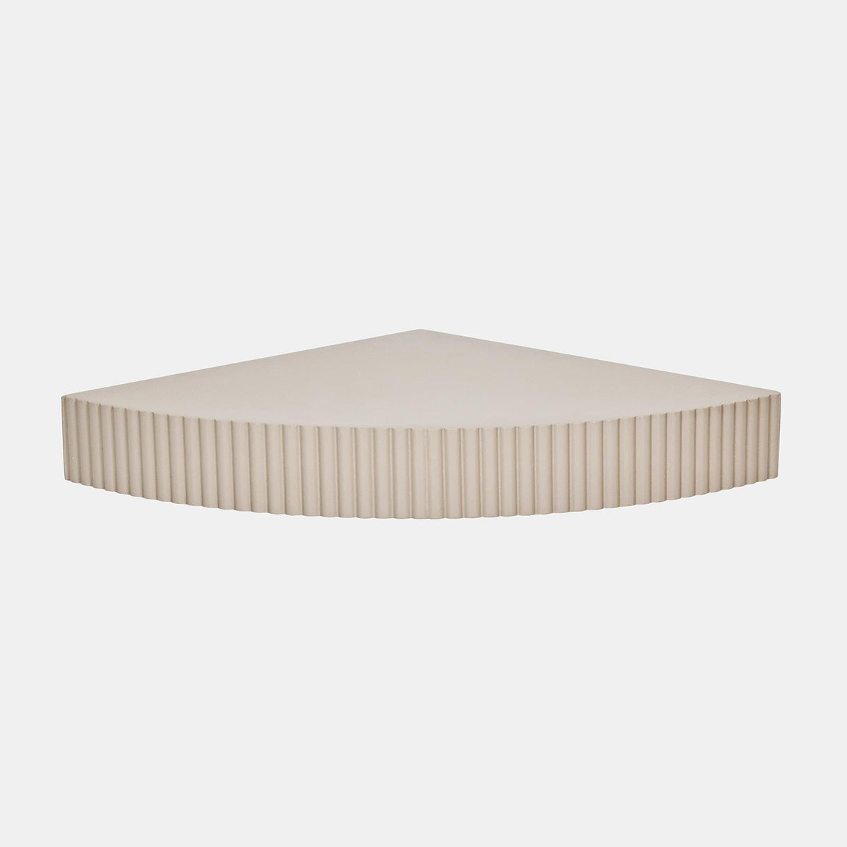 OHS Ribbed Floating Shelf Wall Storage Organiser Home Living Room Decor