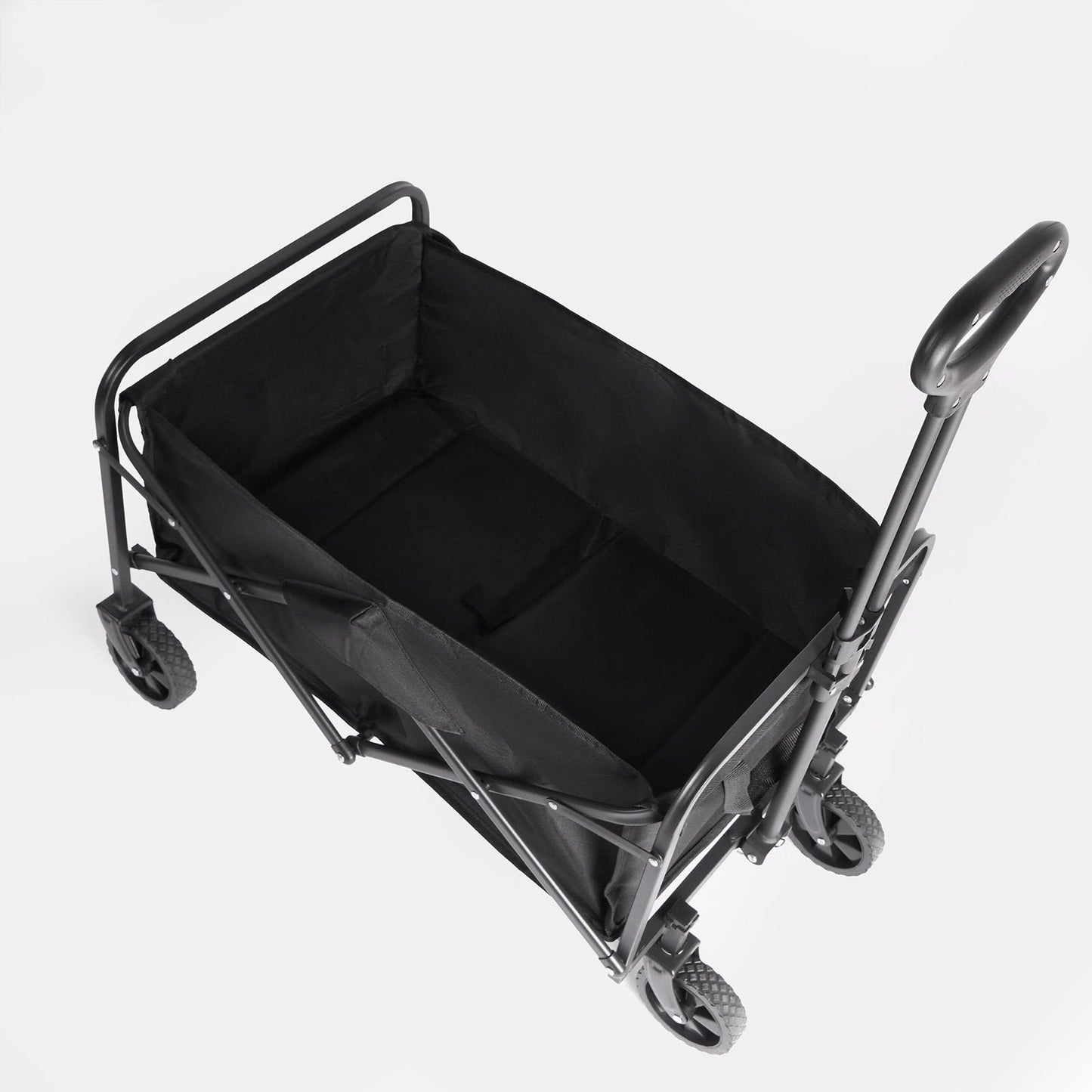OHS Garden Folding Trolley Cart Outdoor Storage Camping Grocery Shopping