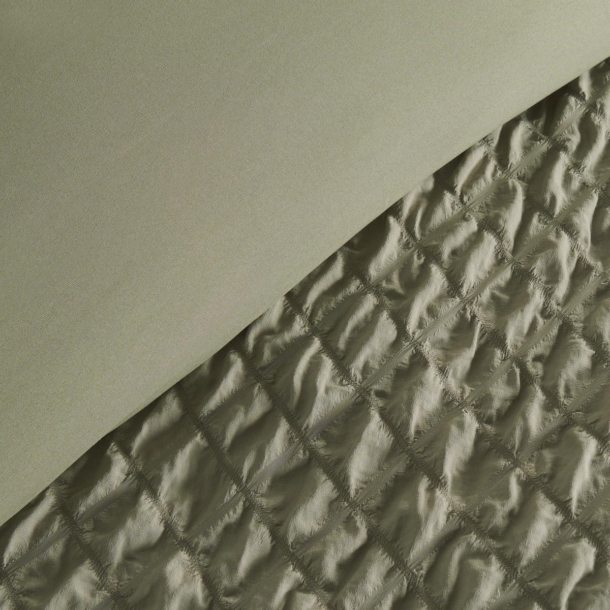 Luxury Seersucker Duvet Cover Set Geo Pillowcase Quilt Bedding Double King Size