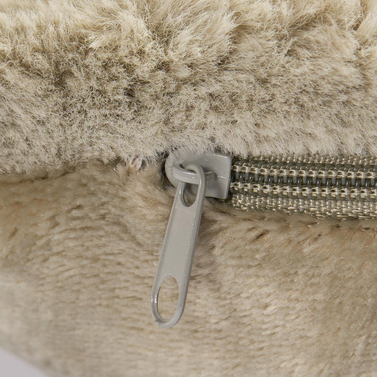 OHS Thick Rib Cushion Covers Faux Fur Soft Fleece Square Pillowcases Home Decor