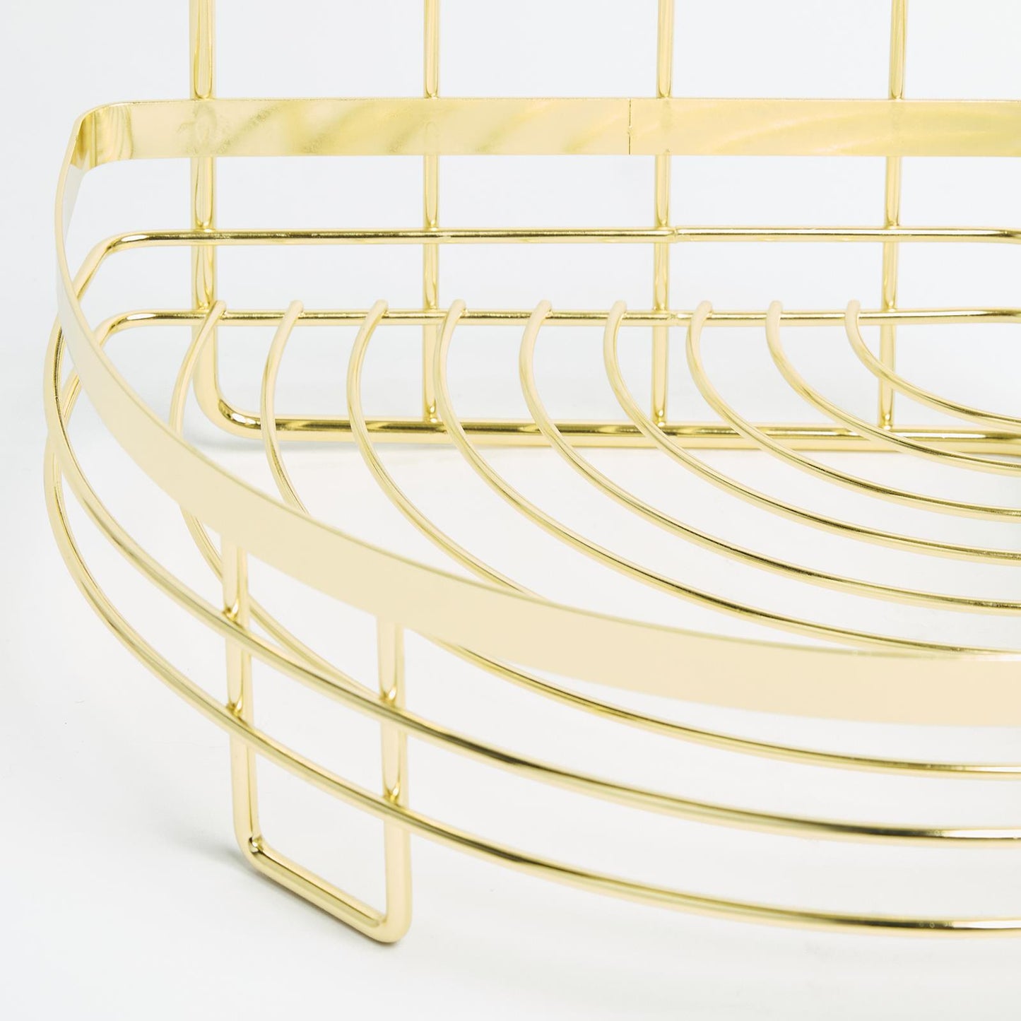 OHS 3 Tier Shower Caddy Bathroom Organiser Plastic Freestanding Corner Shelf