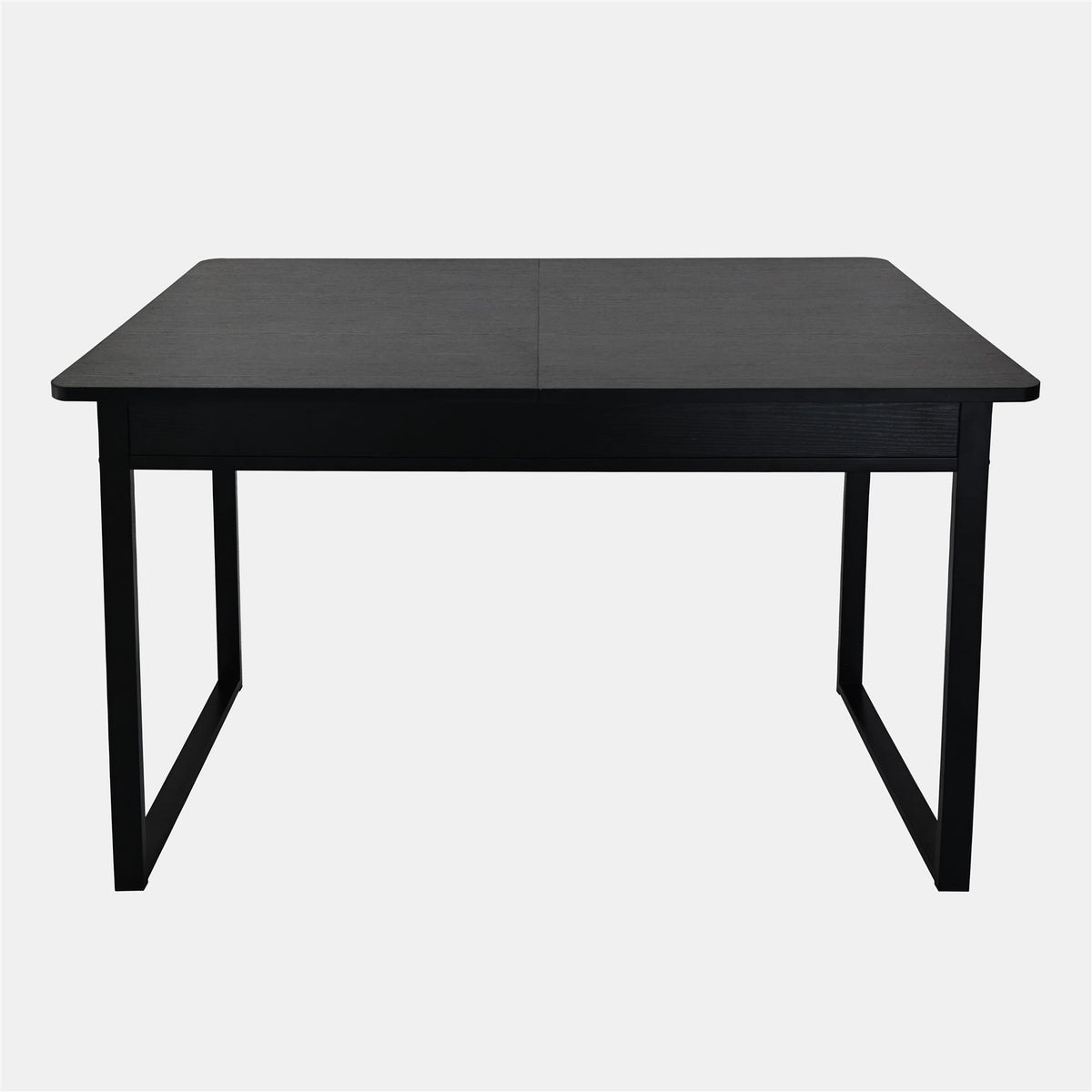 OHS Extendable Dining Table 4-6 Seater Chevron Wood Effect Kitchen Tables