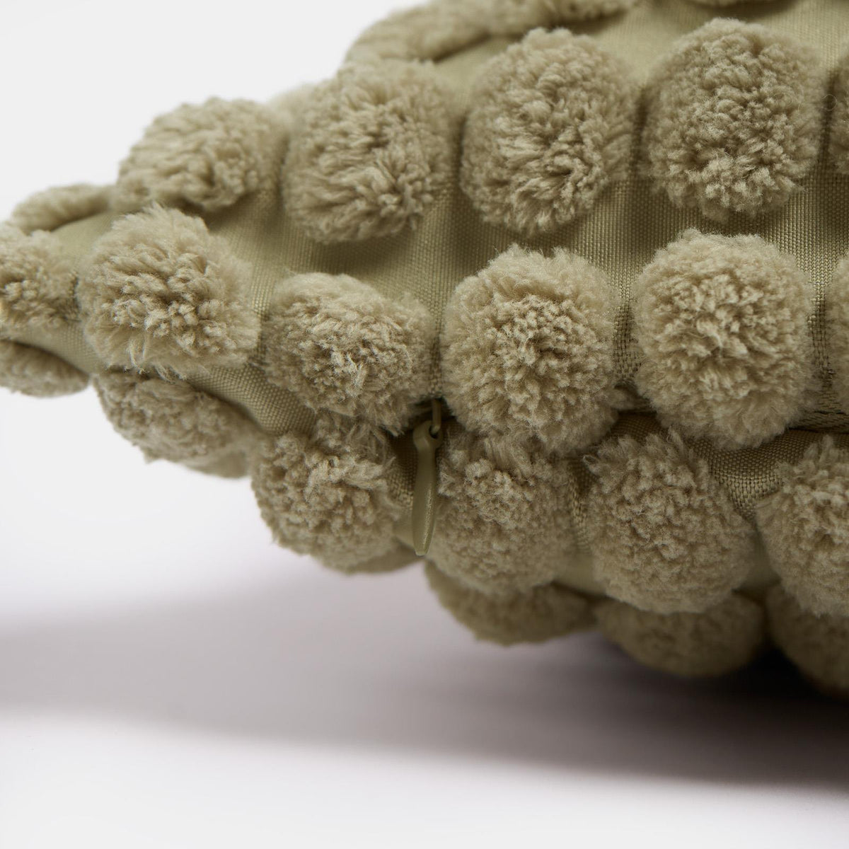 OHS Bobble Cushion Covers Soft Fleece Square Pillowcases Winter Home Decor