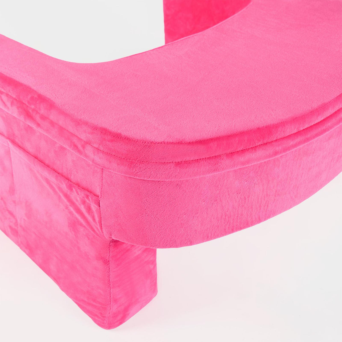 OHS Gaming Lap Pillow Cushion Matte Velvet Filled Laptop Table Tray with Pockets