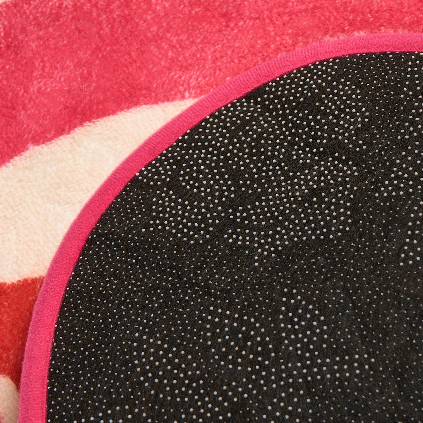 OHS Novelty Bath Mat Soft Velvet Quick Dry Non-Slip Adults Kids Fun Shower Rug