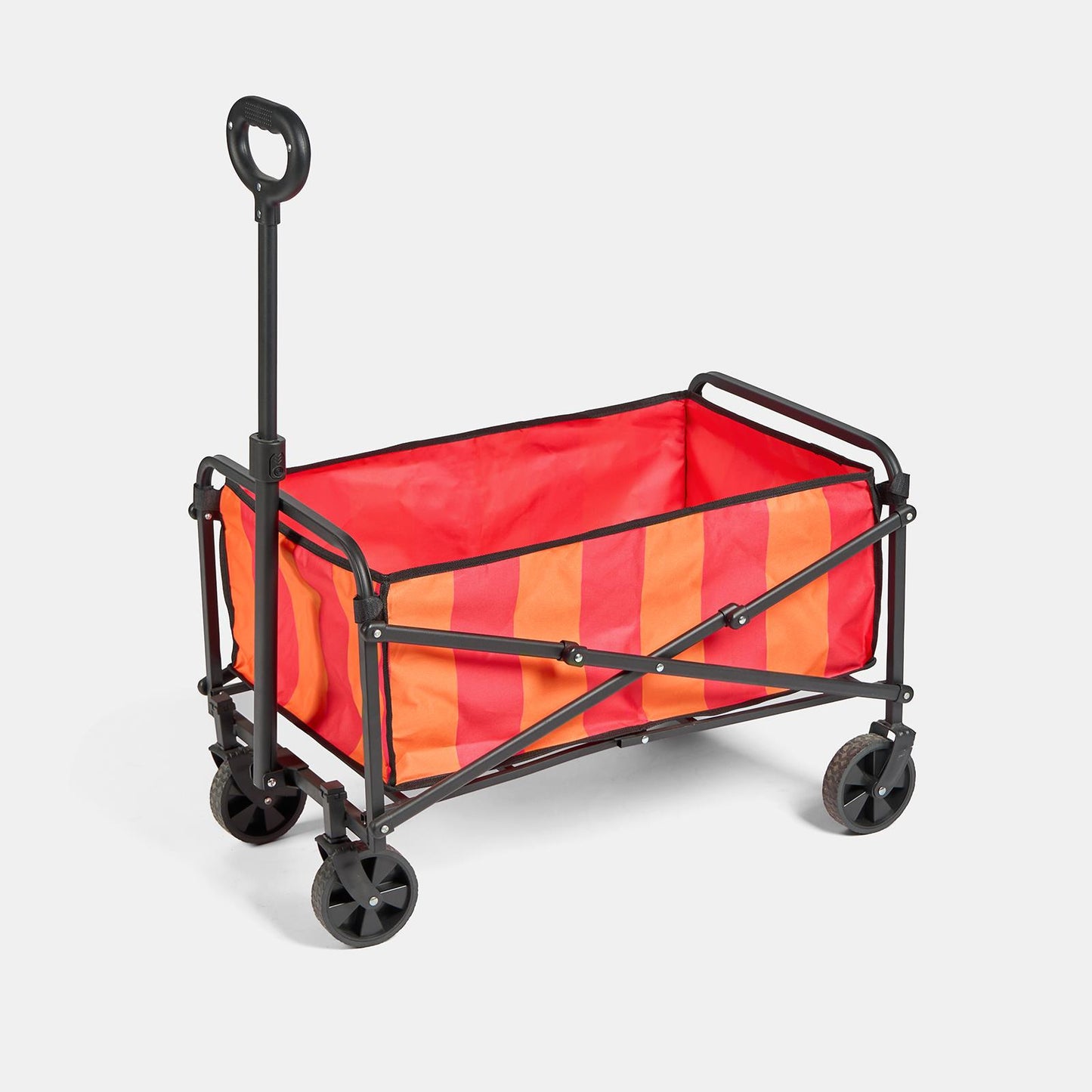 OHS Garden Folding Trolley Cart Outdoor Storage Camping Grocery Shopping