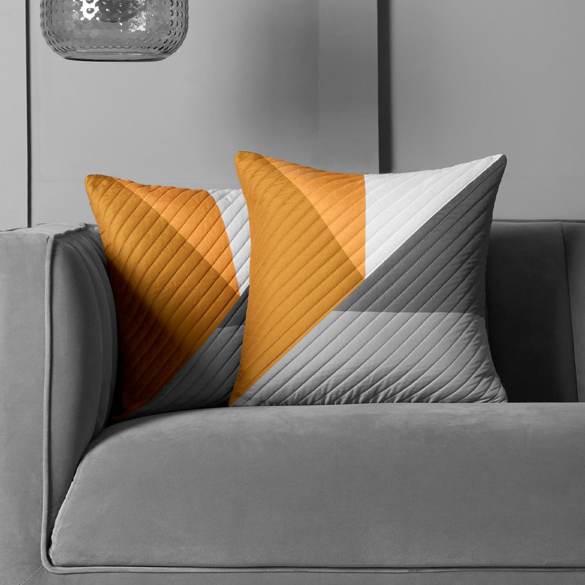 Geometric Cushion Covers Pinsonic Pack of 2/4 Case Filled Pad 18" x 18" Home Set