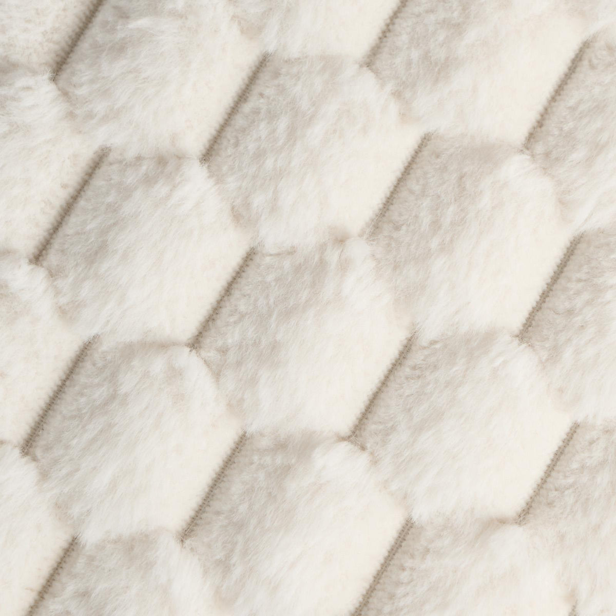 OHS Waffle Cushion Covers Faux Fur Soft Fleece Square Pillowcases Home Decor