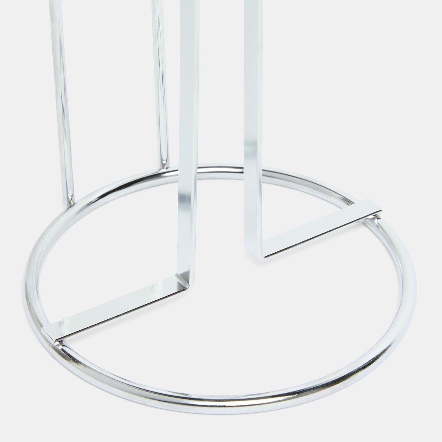 OHS Metal Toilet Roll Holder Freestanding Bathroom Storage Organiser