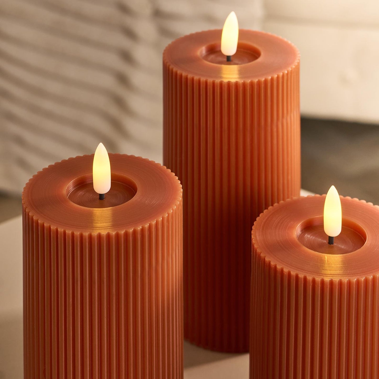 OHS Flameless LED Candle Set Realistic Candle Decorative Lights Party Home