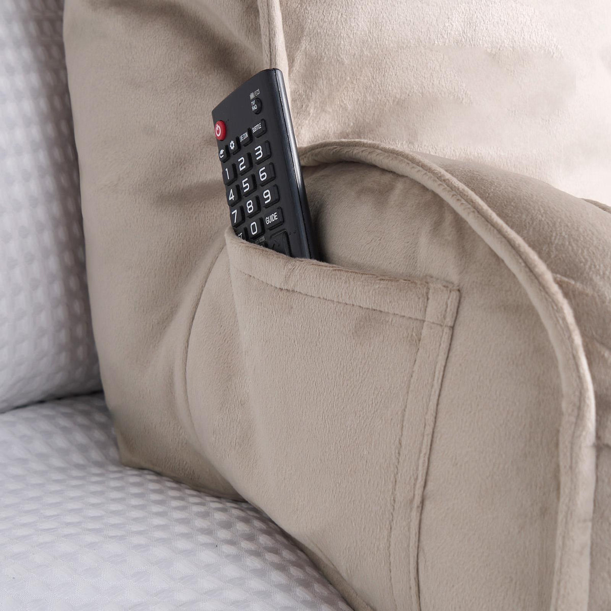 Cuddle Cushion Back Lumbar Support Head Rest Bed Reading Pillow Plump Soft Arms