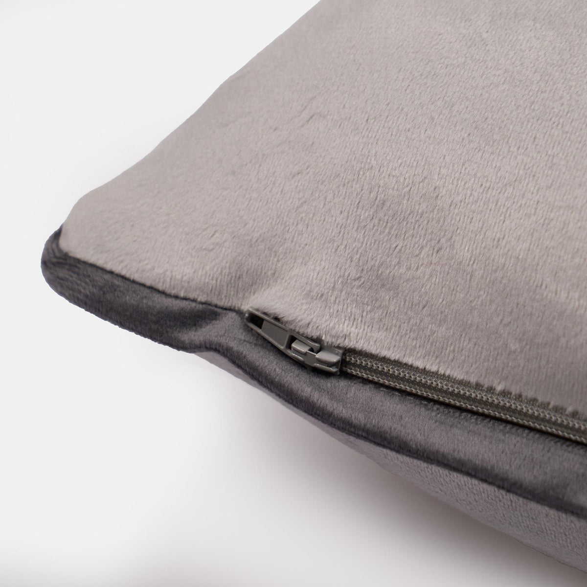 OHS Piped Edge Cushion Covers Matte Velvet Soft Luxury 2/4 Square Pillowcases