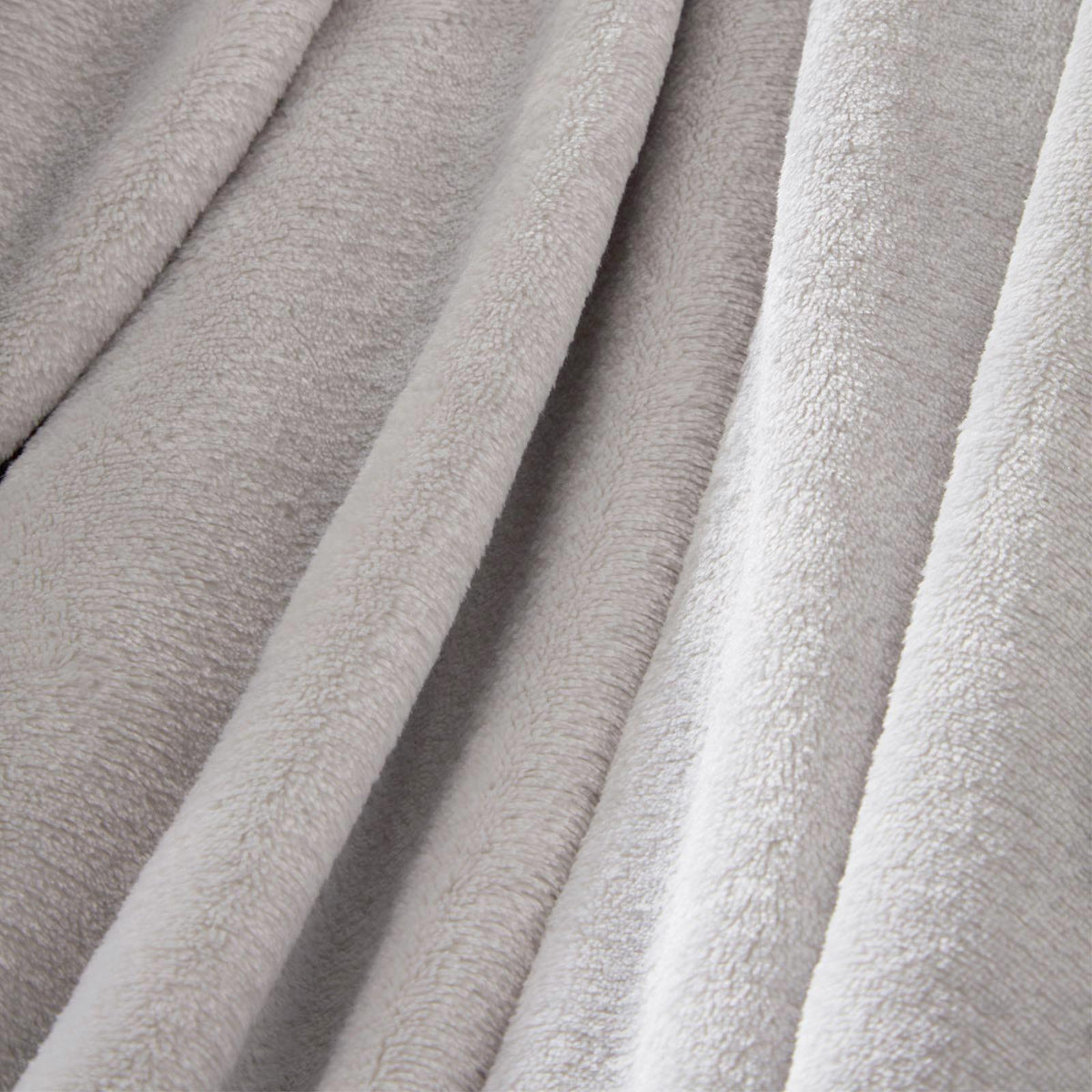 OHS Large Flannel Fleece Bed Blanket Warm Throw Over Ultra Soft Bed Sofa
