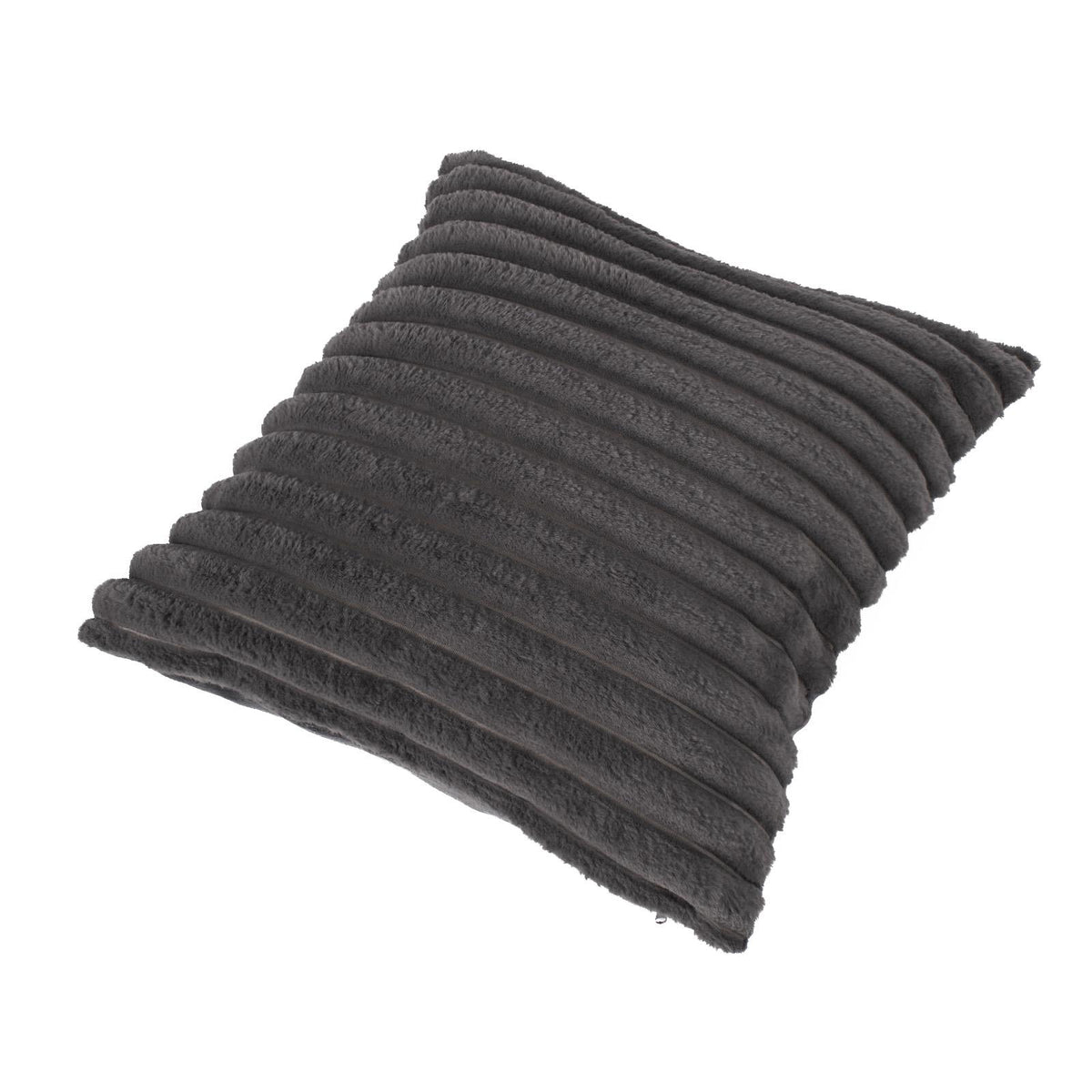 OHS Thick Rib Cushion Covers Faux Fur Soft Fleece Square Pillowcases Home Decor