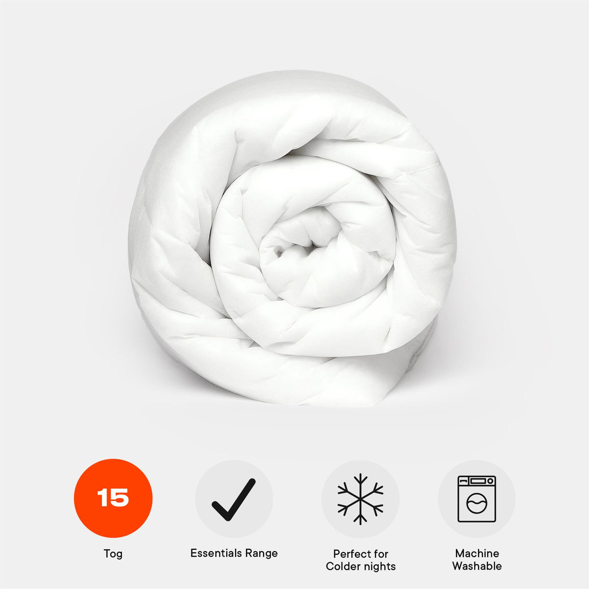 OHS Duvet Quilt/Pillows 4.5 10.5 13.5 15 Tog Single Double King Superking