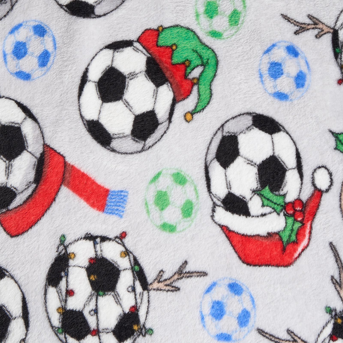 OHS Xmas Flannel Throw Kids Soft Fleece Travel Blanket Winter Thermal Bedspread