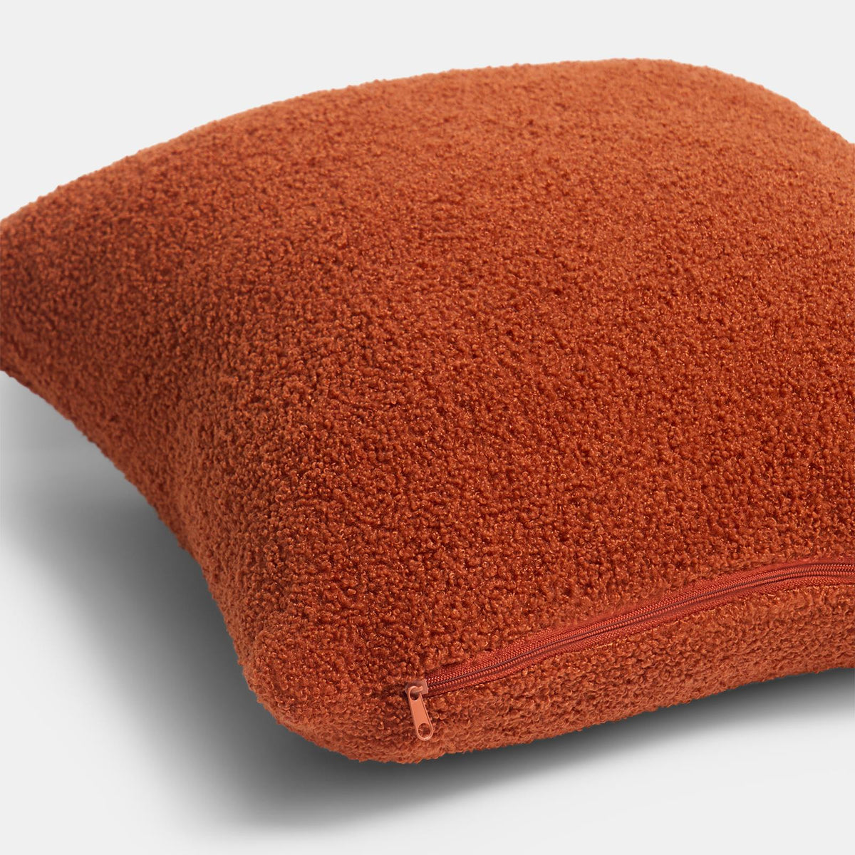 OHS Boucle Cushion Covers  2 Pack Teddy Fleece Square Pillowcases Home Decor