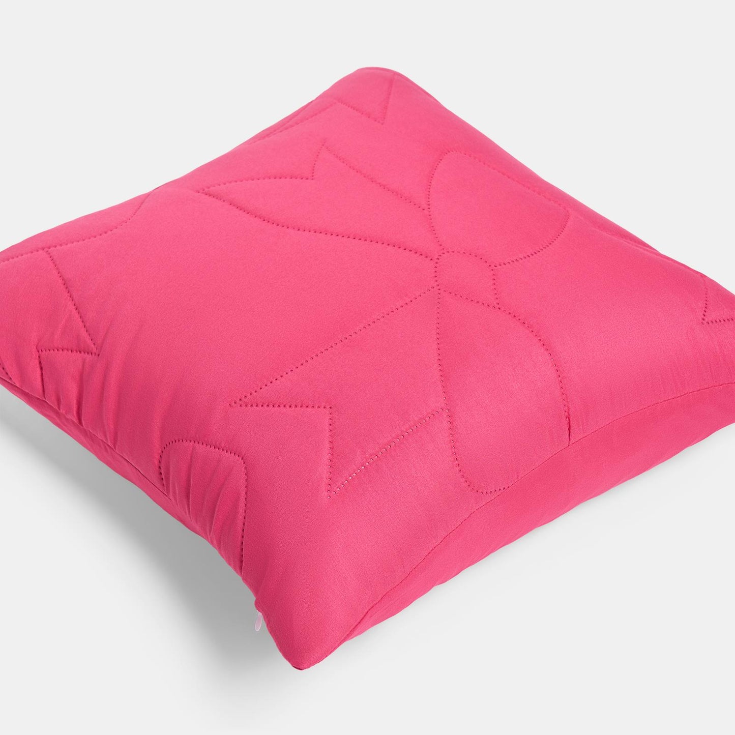 OHS Bows Quilted Cushion Covers Pinsonic Square Pillowcases Home Decor