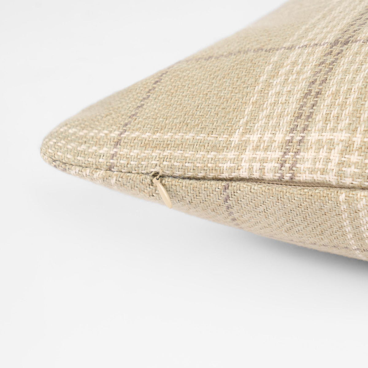 OHS Woven Check Cushion Covers 2 Pack Cases Luxury Home Decor