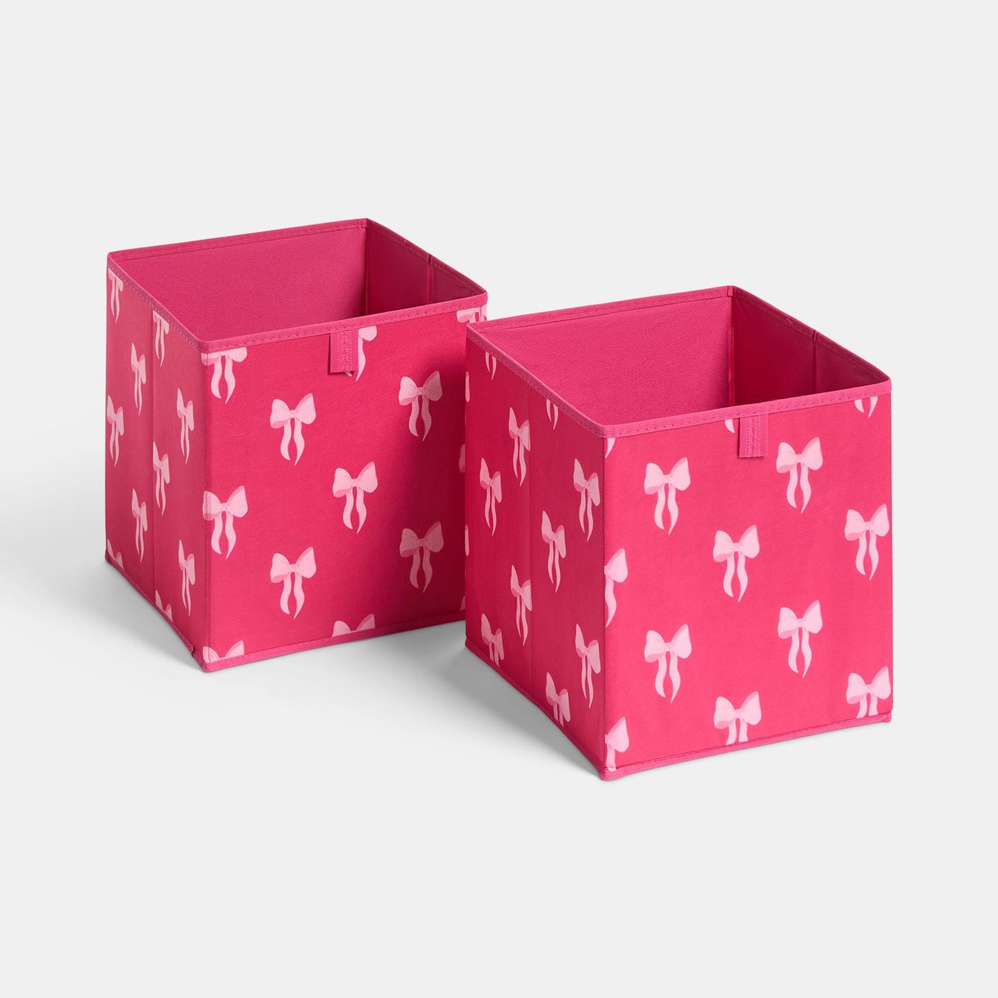 OHS Bows Storage Box Cube Folding Multipack Space Saving Shoe Toy Organiser