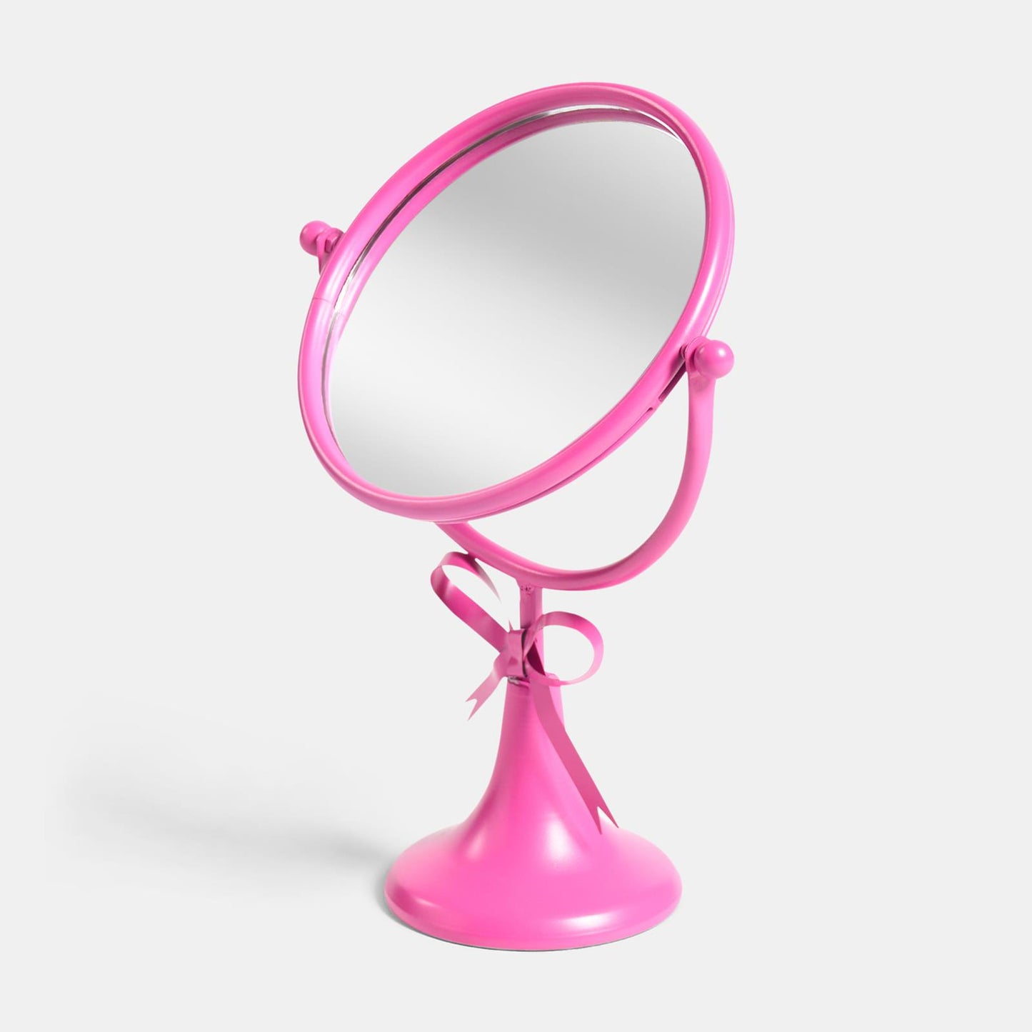 OHS Bow Swing Mirror Countertop Free Standing Pedestal Vanity Mirrors