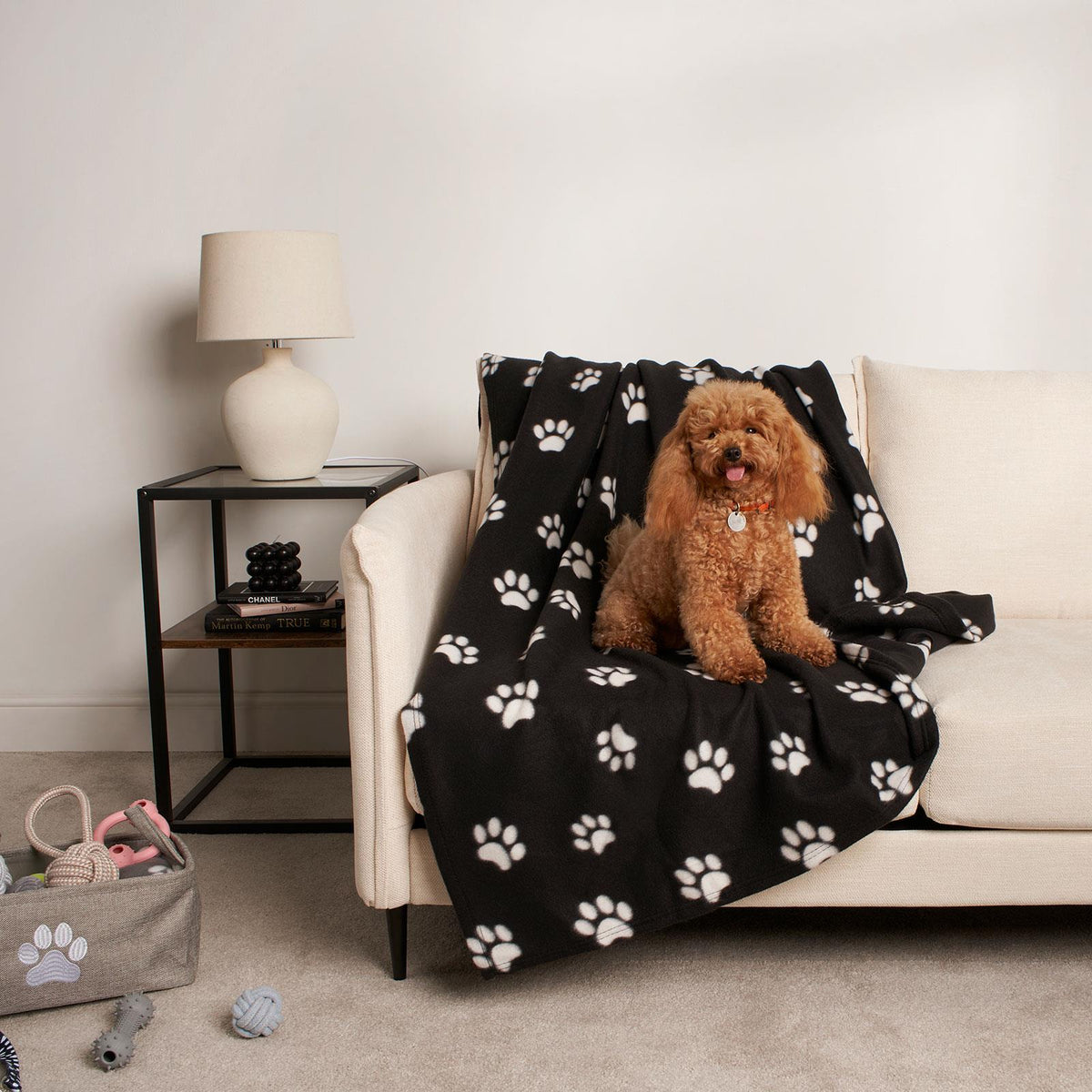 OHS Pet Blanket Dog Warm Fleece Cat Throw Paw Puppy Animal Soft Mat
