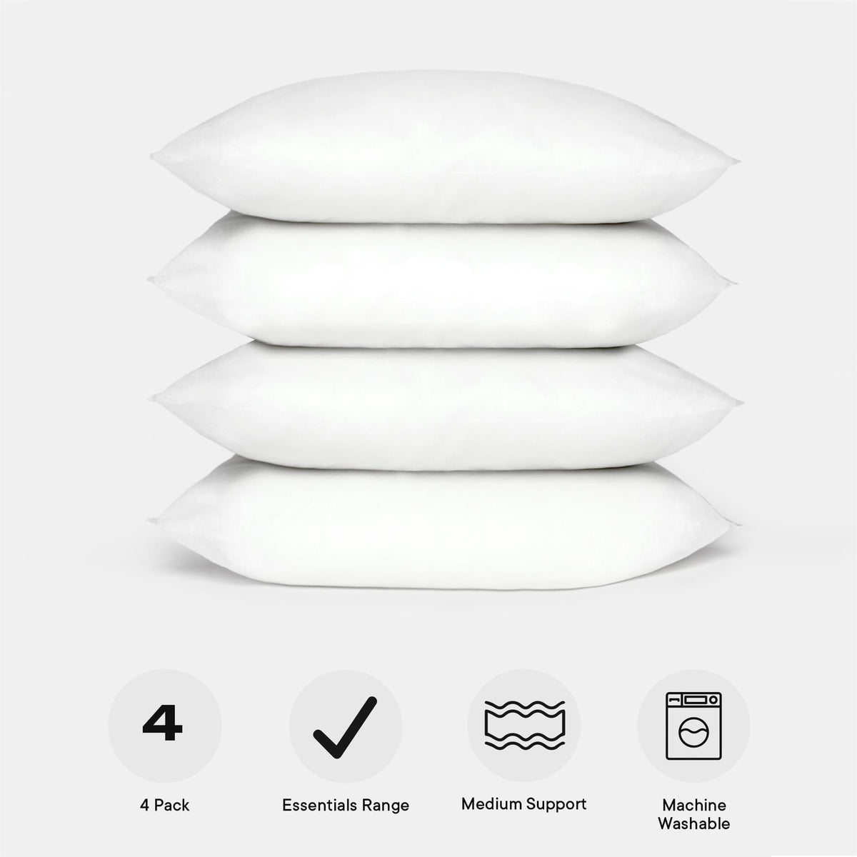 OHS Duvet Quilt/Pillows 4.5 10.5 13.5 15 Tog Single Double King Superking
