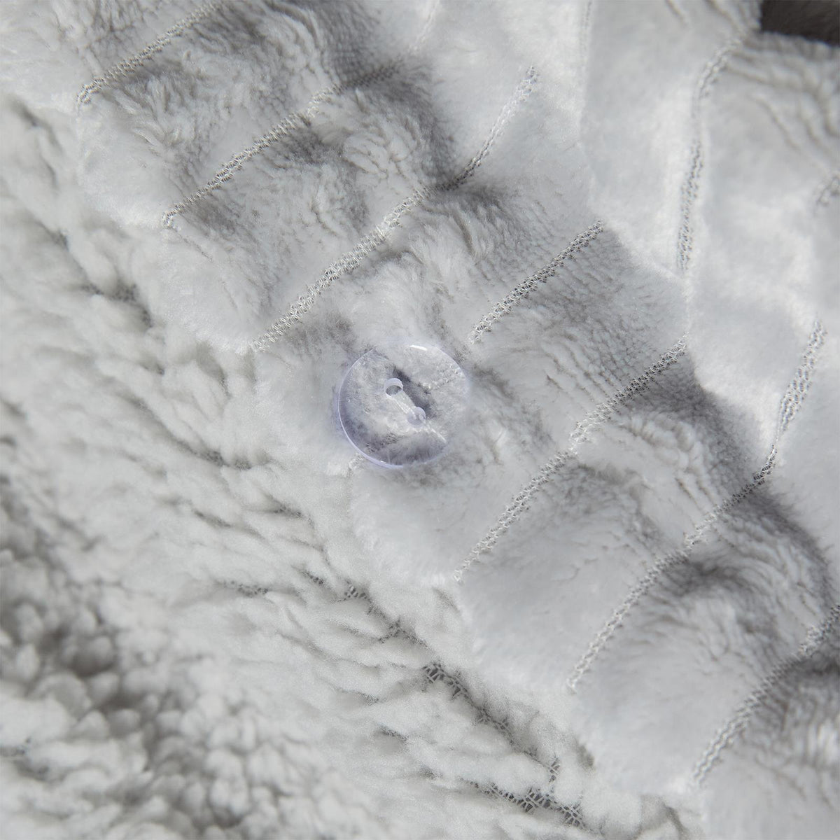 OHS Ribbed Fleece Duvet Cover Set Sherpa Reverse Thermal Supersoft Bedding