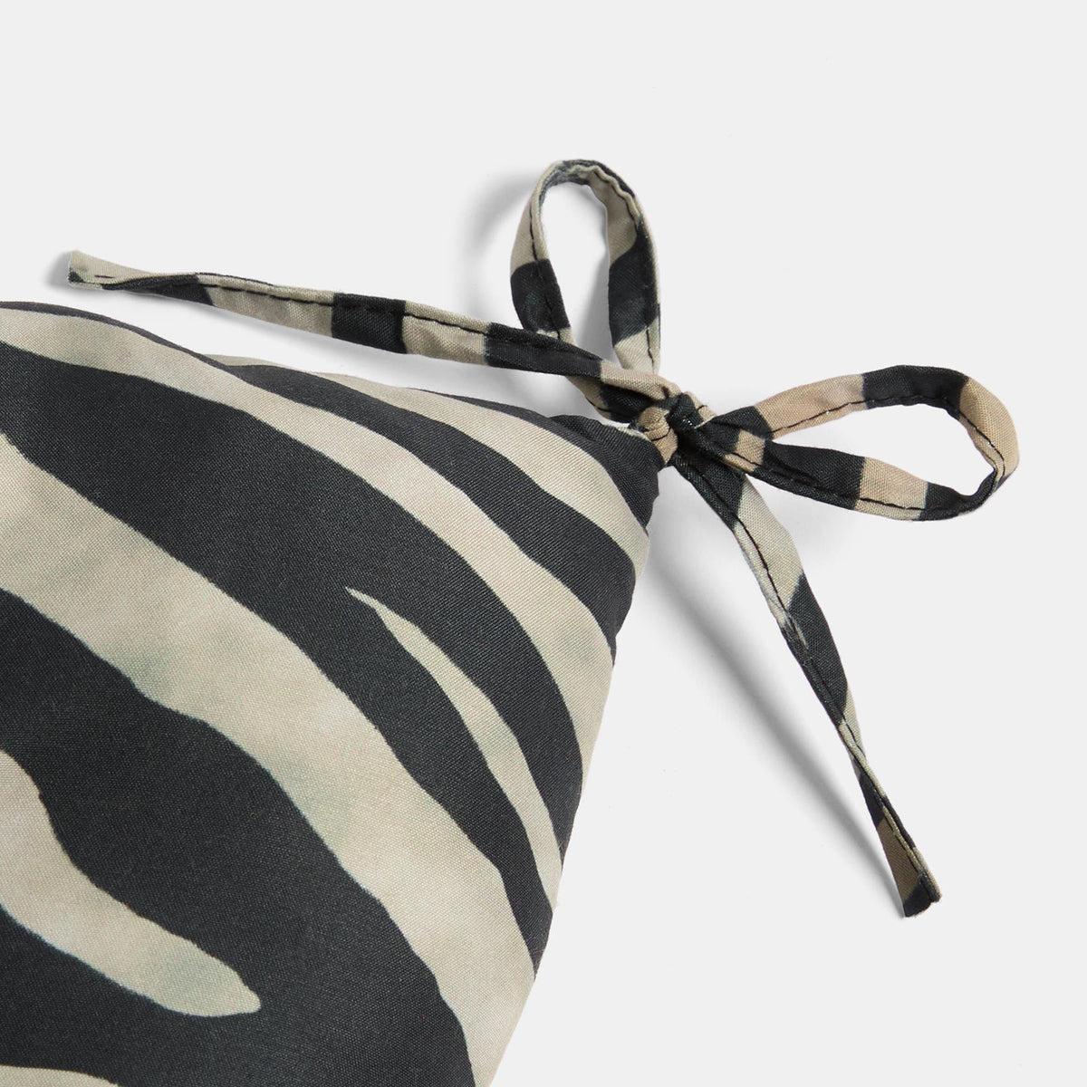 OHS Seat Pads 2 Water Resistant Outdoor Cushions Garden Chair Covers Ties