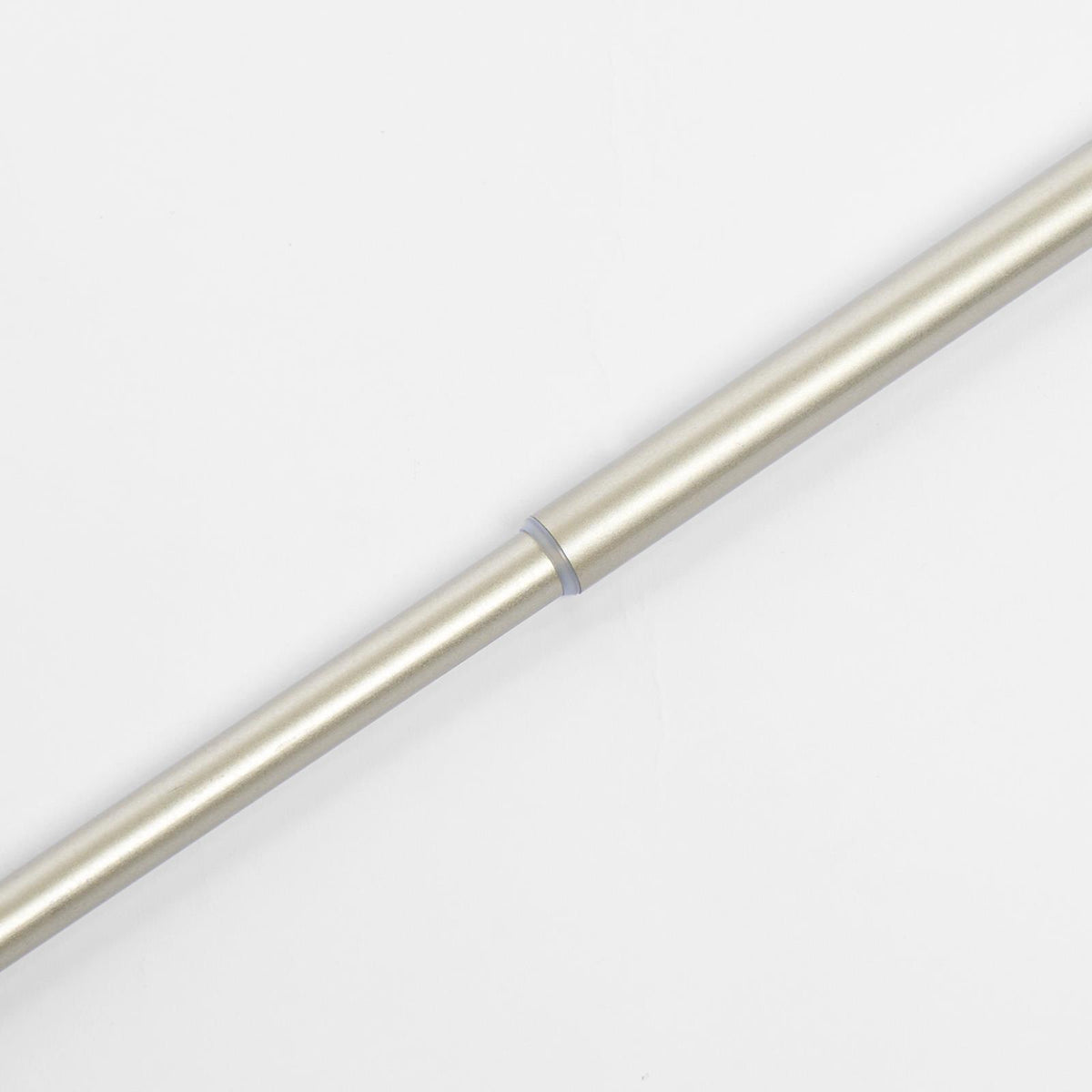 OHS 120-200cm Curtain Pole Extendable Metal 16mm Ball Trumpet Twist Finnials